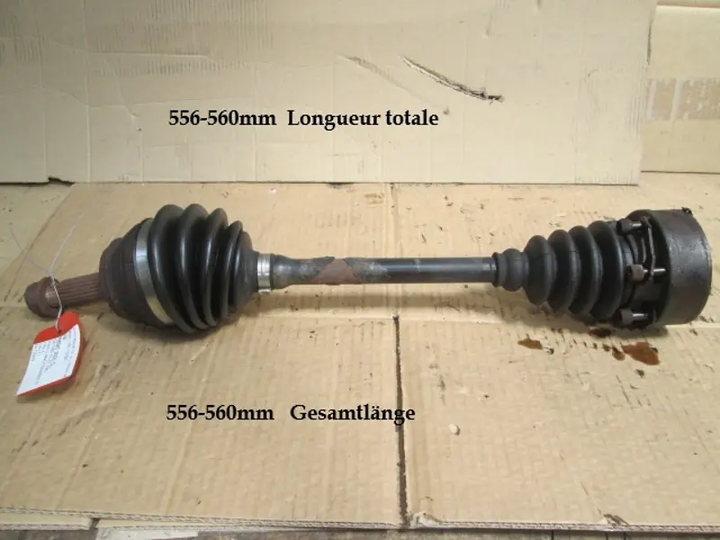 Arbre de transmission avant gauche