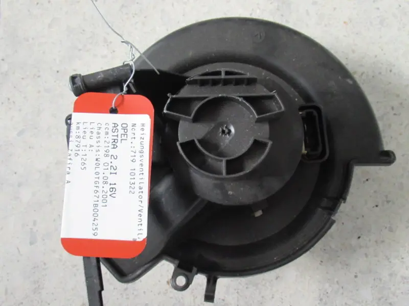 Ventilateur de chauffage