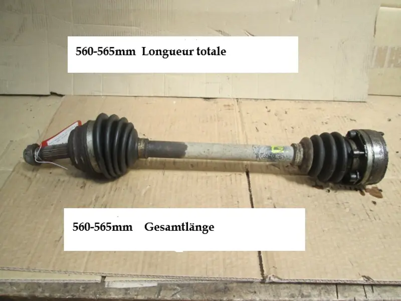 Arbre de transmission avant gauche