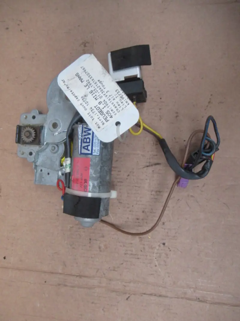 Moteur toit ouvrant / Capote