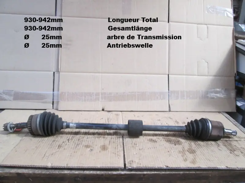 Arbre de transmission avant droit
