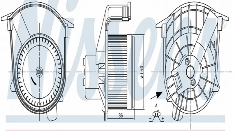 Ventilateur de chauffage