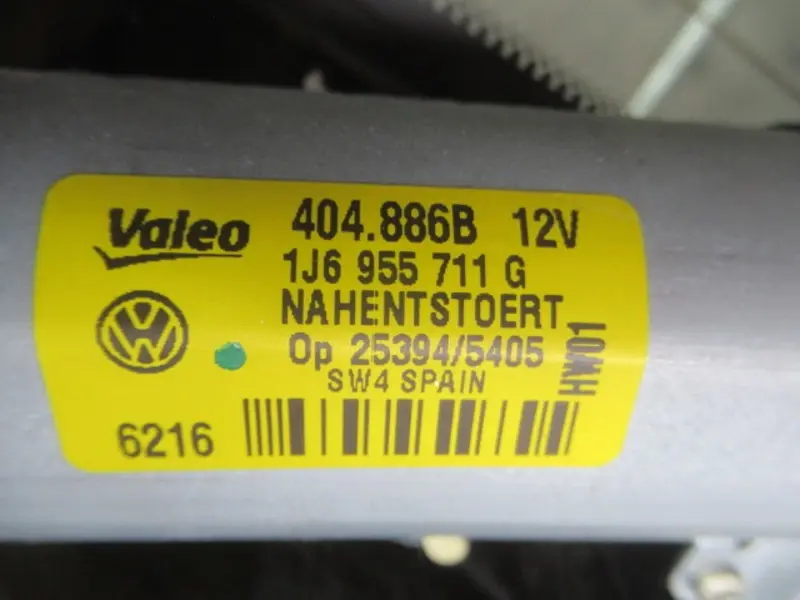 Moteur essuie-glace arrière
