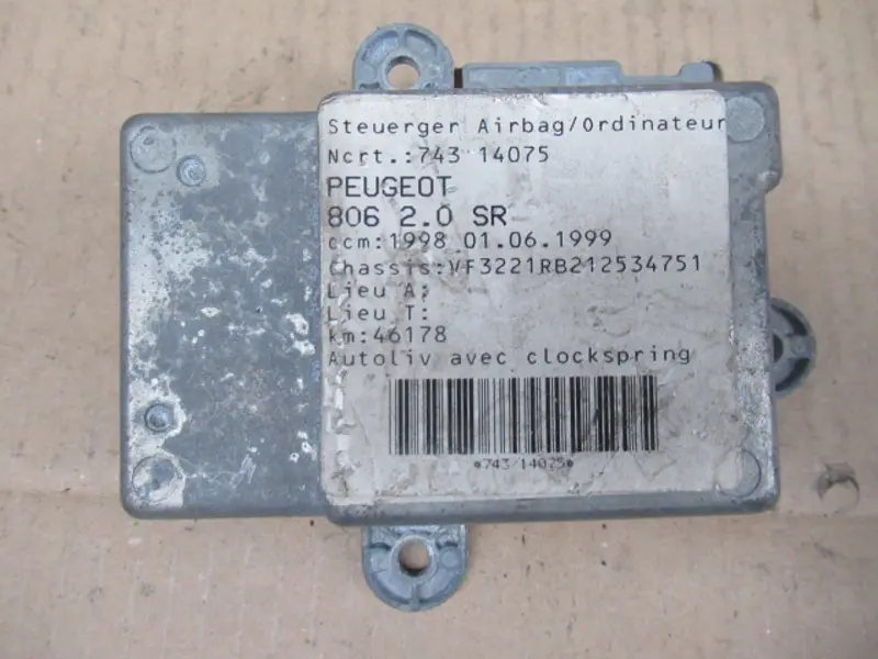 Calculateur Airbag