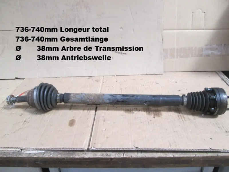 Antriebswelle vorne rechts