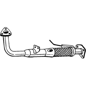 Auspuff vorne / Flexrohr