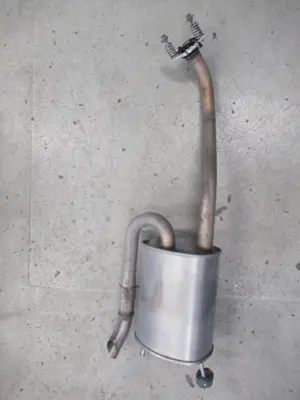 Auspufftopf hinten