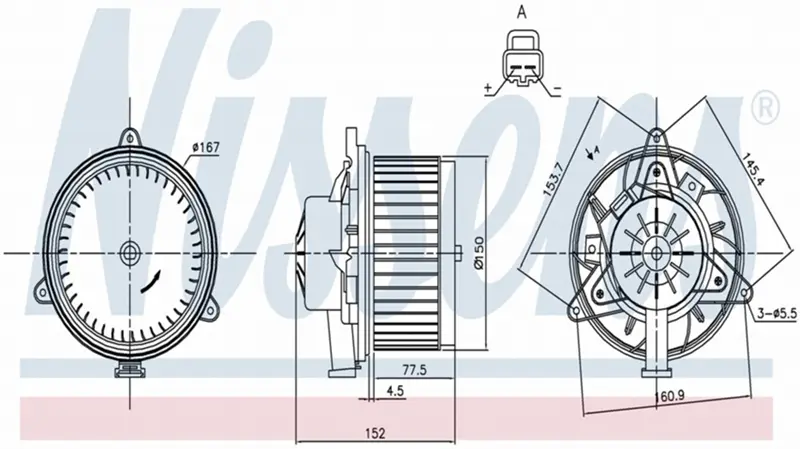 Ventilateur de chauffage