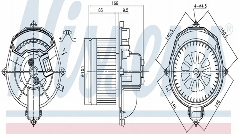 Ventilateur de chauffage