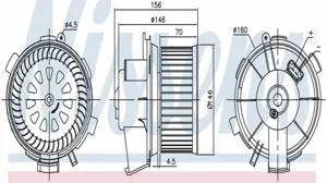 Ventilateur de chauffage