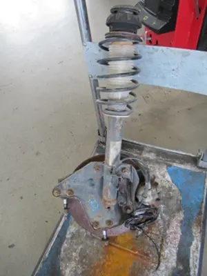 Federbein vorne rechts