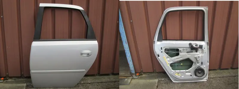 Porte arrière gauche