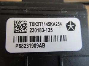 Abstandsmesser vorne