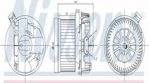 Ventilateur de chauffage