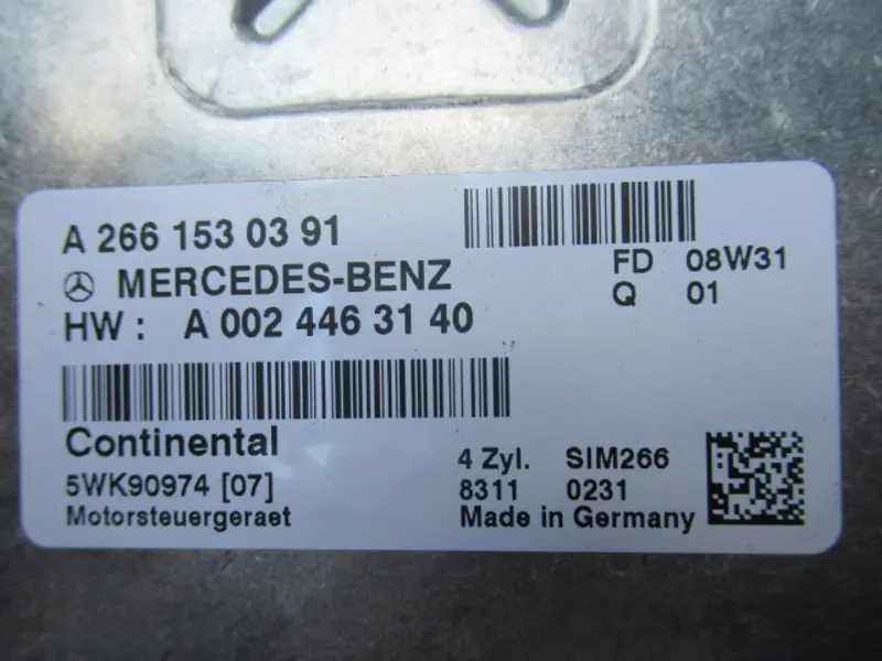 Calculateur moteur