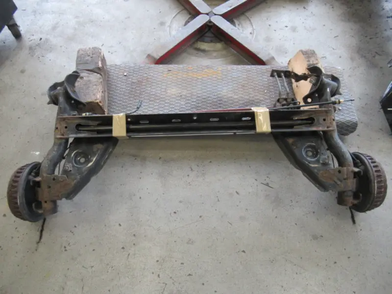 Hinterachse
