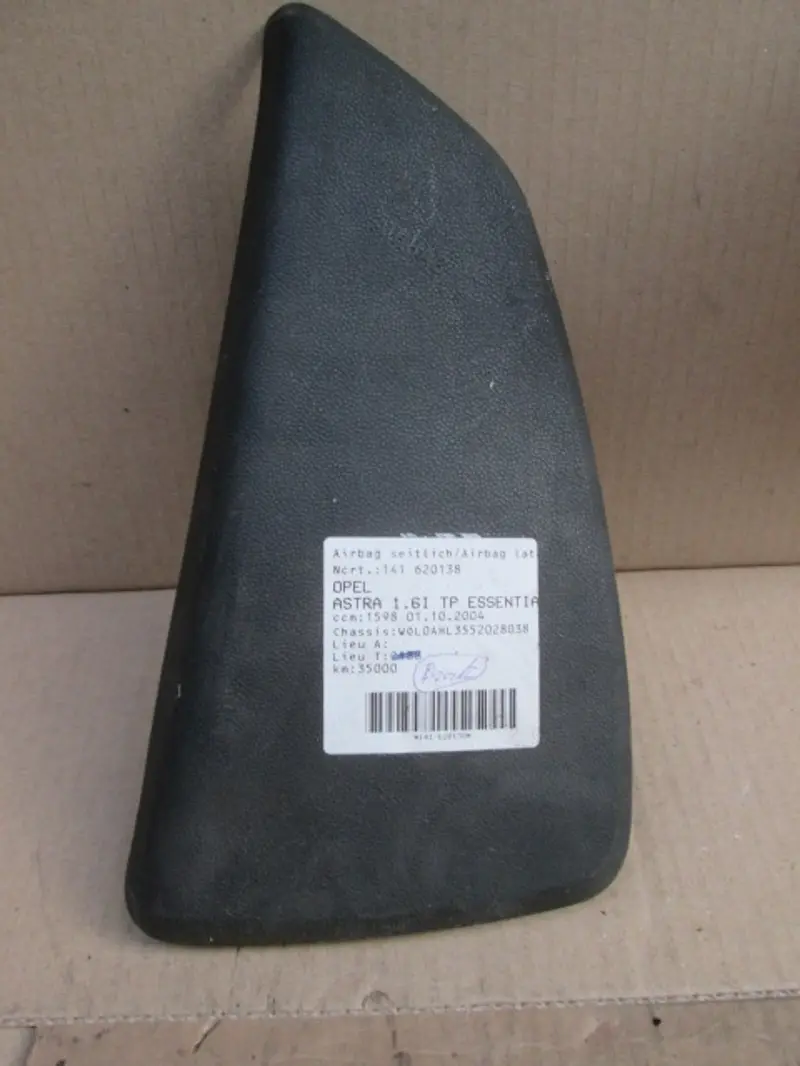 Airbag latéral porte/siège