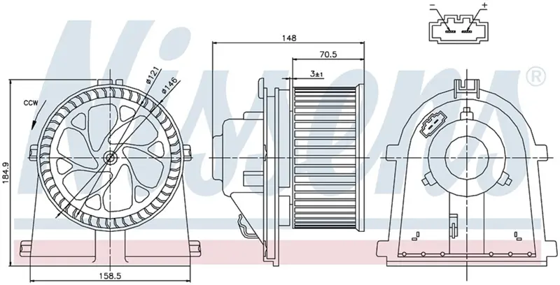 Heizungsventilator