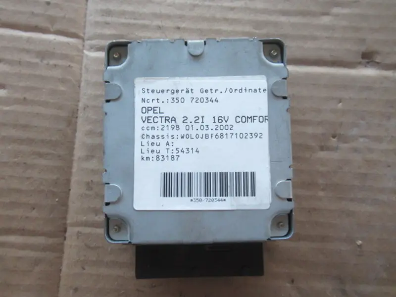 Calculateur boîte de vitesses