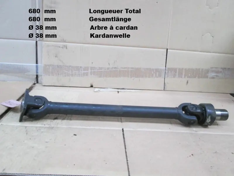 Kardanwelle / Zentralwelle