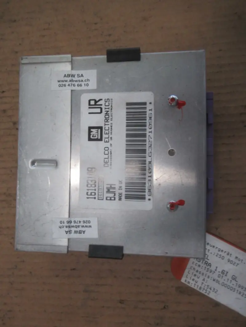 Calculateur moteur