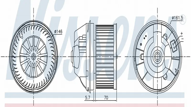 Heizungsventilator