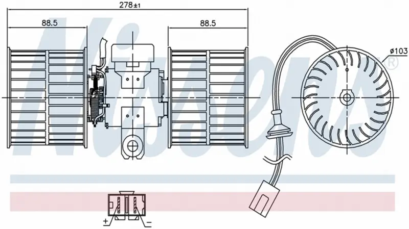 Heizungsventilator